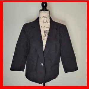 Olivia & Martin Black Blazer Size 14 Good Cond